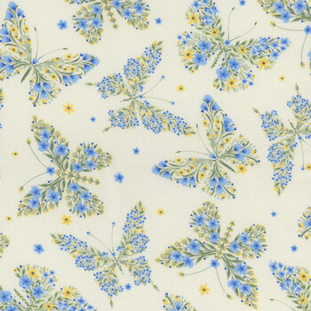 Bee & Bee Kind BUG-CD3266 CREAM by Timeless Treasures Fabrics, Image