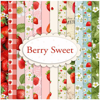 Berry Sweet 12 FQ Set by Timeless Treasures Fabrics