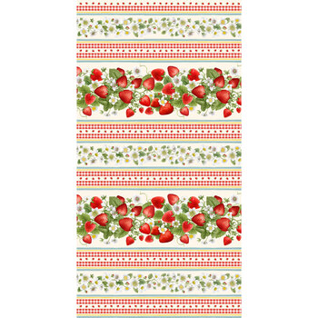 Berry Sweet FRUIT-CD3401 CREAM by Timeless Treasures Fabrics, Image