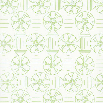 Bee Backgrounds C6390-GREEN by Lori Holt for Riley Blake Designs, Image