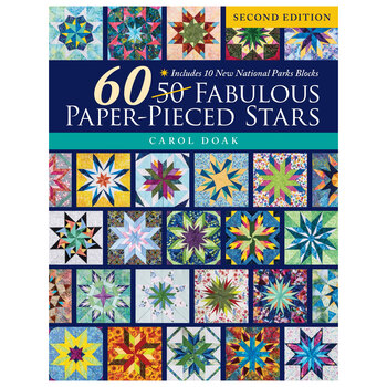 60 Fabulous Paper-Pieced Stars Book, Image