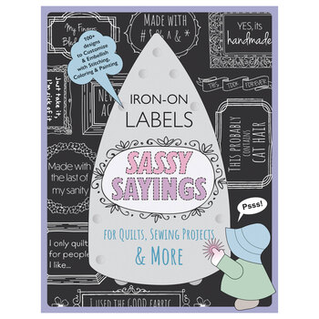 Sassy Sayings Iron-On Labels Book, Image