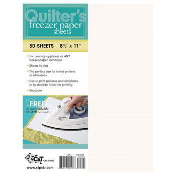 Quilter's Freezer Paper - Pack of 30 Sheets, Image