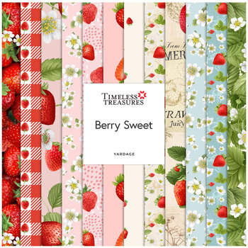 Berry Sweet  Yardage by Timeless Treasures Fabrics