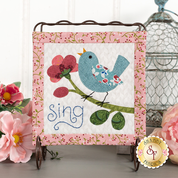  On Wander Lane Mini Quilt - Blossom Trail - Sing Kit