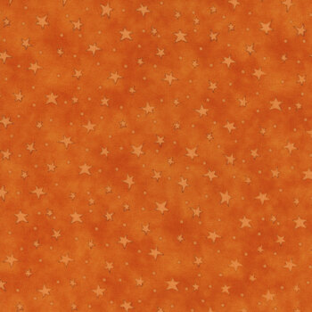 Starry Basics 8294-35 Orange by Leanne Anderson for Henry Glass Fabrics, Image