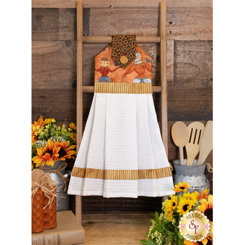  Hanging Towel Kit - Bittersweet Farm - Orange, Image