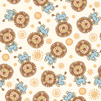 Boho Buddies 1713-44 Yellow by Sharon Kuplack for Henry Glass Fabrics