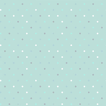 Boho Buddies 1721-16 Lt. Teal by Sharon Kuplack for Henry Glass Fabrics