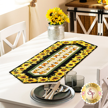  Easy Striped Table Runner Kit - Sunflower Splendor