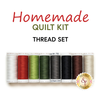  Homemade Quilt - 8pc Thread Set, Image