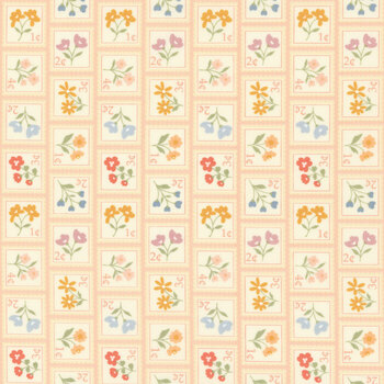 Cottage Charm 31751-14 Koral Kicks by Heather Briggs for Moda Fabrics, Image