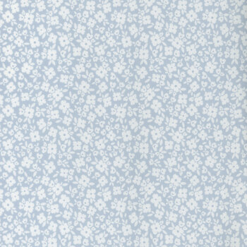 Cottage Charm 31753-21 Powder Blue by Heather Briggs for Moda Fabrics, Image