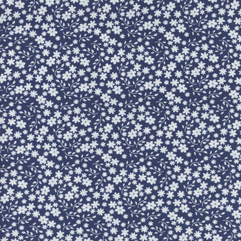 Raspberry Summer 37693-20 Blueberry by Sherri And Chelsi for Moda Fabrics, Image