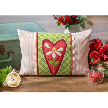  He Loves Me Pillow Wrap & Cover Kit by The Whole Country Caboodle, Image