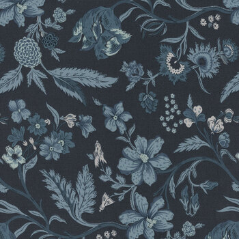 Sacre Bleu 13970-17 Indigo by French General for Moda Fabrics, Image