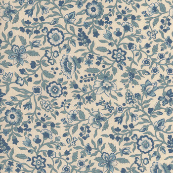 Sacre Bleu 13971-13 French Blue by French General for Moda Fabrics, Image