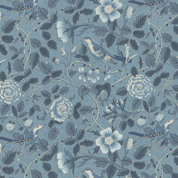 Sacre Bleu 13972-16 French Blue by French General for Moda Fabrics, Image