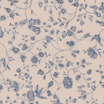 Sacre Bleu 13973-15 Smoke French Blue by French General for Moda Fabrics, Image