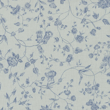 Sacre Bleu 13973-16 Ciel Blue by French General for Moda Fabrics, Image