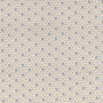 Sacre Bleu 13975-12 Pearl French Blue by French General for Moda Fabrics, Image