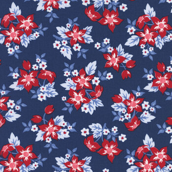 Star Spangled 24170-13 Twilight by April Rosenthal for Moda Fabrics, Image