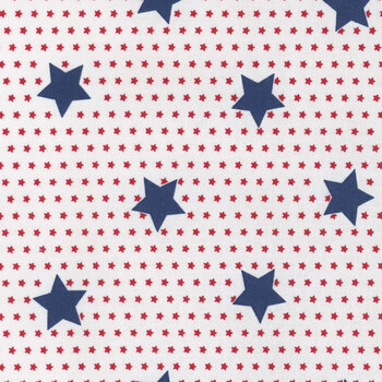 Star Spangled 24171-11 Patriotic by April Rosenthal for Moda Fabrics, Image