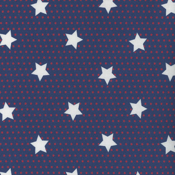 Star Spangled 24171-14 Twilight by April Rosenthal for Moda Fabrics, Image