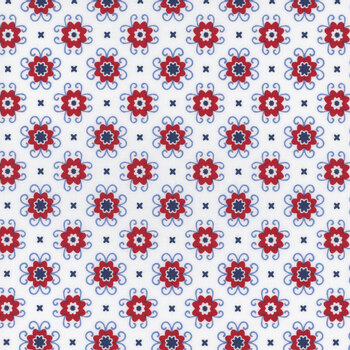 Star Spangled 24173-11 Patriotic by April Rosenthal for Moda Fabrics, Image