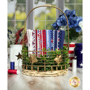 Star Spangled  26 FQ Set by April Rosenthal for Moda Fabrics - RESERVE, Image