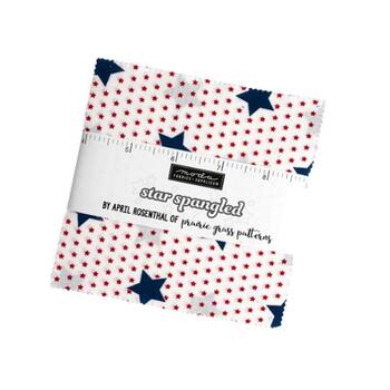 Star Spangled  Charm Pack by April Rosenthal for Moda Fabrics - RESERVE, Image