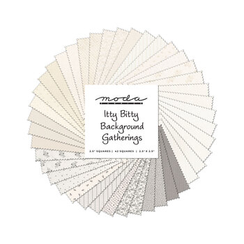 Itty Bitty Background Gatherings  Mini Charm Pack by Primitive Gatherings for Moda Fabrics, Image