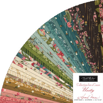 Collections For A Cause - Unity  Jelly Roll by Howard Marcus Dunn for Moda Fabrics, Image