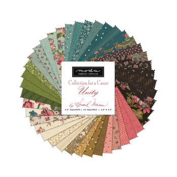 Collections For A Cause - Unity  Mini Charm Pack by Howard Marcus Dunn for Moda Fabrics, Image