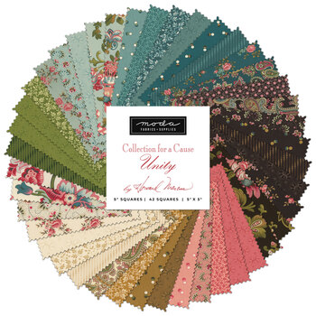 Collections For A Cause - Unity  Charm Pack by Howard Marcus Dunn for Moda Fabrics, Image