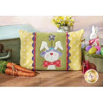  Rory Rabbit Pillow Wrap & Cover Kit by The Whole Country Caboodle, Image