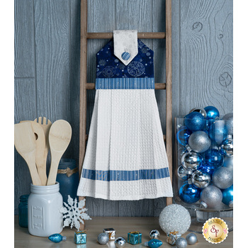  Hanging Towel Kit - Stof Christmas - Dark Blue, Image