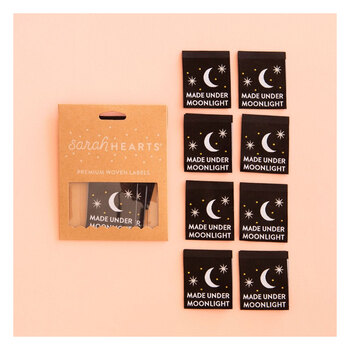 Sew In Labels - Made Under Moonlight - 8ct, Image