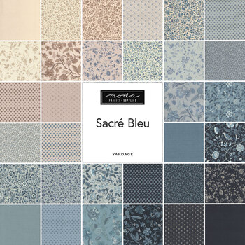 Sacre Bleu  Yardage by French General for Moda Fabrics, Image