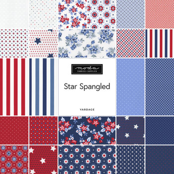 Star Spangled  Yardage by April Rosenthal for Moda Fabrics, Image