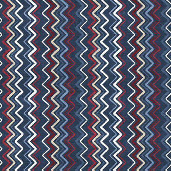 Stars of Valor 30087-431 Navy by Beth Grove for Wilmington Prints