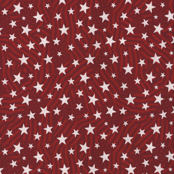 Stars of Valor 30089-331 Red by Beth Grove for Wilmington Prints, Image