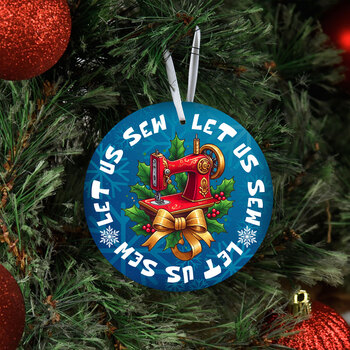 Let Us Sew Ornament, Image