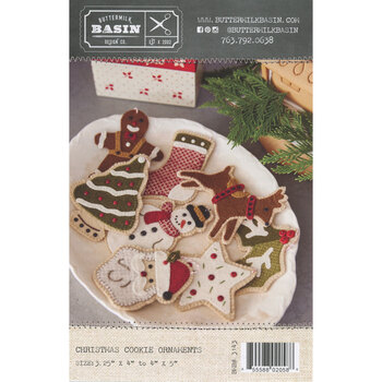 Christmas Cookie Ornaments Pattern, Image