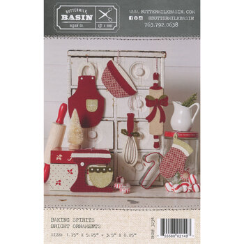 Baking Spirits Bright Ornaments Pattern, Image