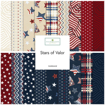 Stars of Valor  Yardage by Beth Grove for Wilmington Prints