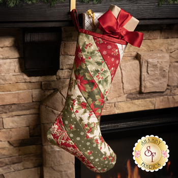  Quilt As You Go Holiday Stocking - A Christmas Carol, Image