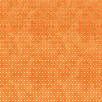 Ghoul Friends C16057-ORANGE Dots by Teresa Kogut for Riley Blake Designs, Image