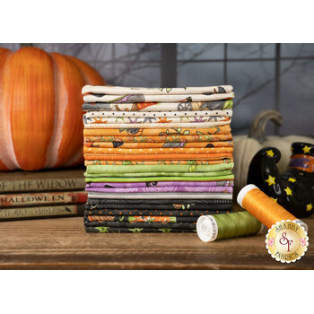 Ghoul Friends  24 FQ Set by Teresa Kogut for Riley Blake Designs, Image