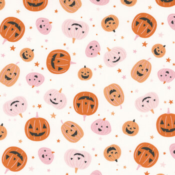Hey Pumpkin C16031-WHITE by My Mind's Eye for Riley Blake Designs, Image